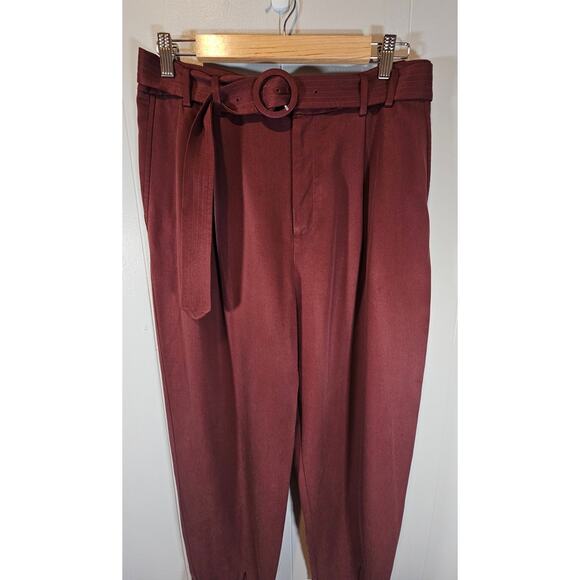 Ted Baker London Ninette Trousers  High Waist Carrot Legs Women's Size 3 - Picture 5 of 11